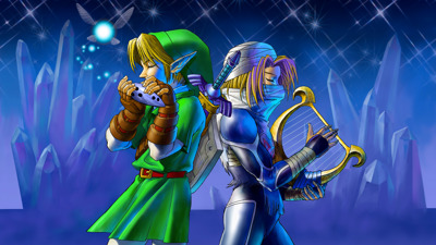 The Legend of Zelda: Ocarina of Time - Fanart - Background Image