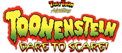 Tiny Toon Adventures: Toonenstein: Dare to Scare! - Clear Logo Image