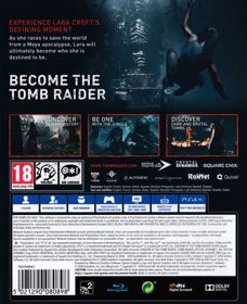 Shadow of the Tomb Raider - Box - Back