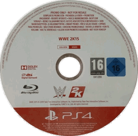 WWE 2K15 - Disc