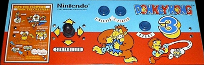 Donkey Kong 3 - Arcade - Control Panel