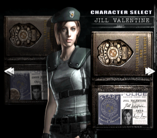 Resident Evil - Screenshot - Game Select Image