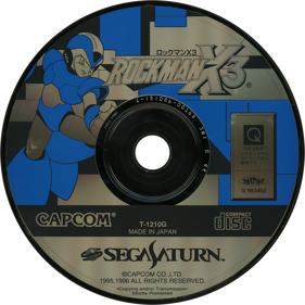 Mega Man X3 - Disc Image