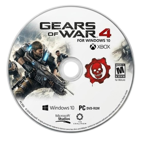 Gears of War 4 - Fanart - Disc Image