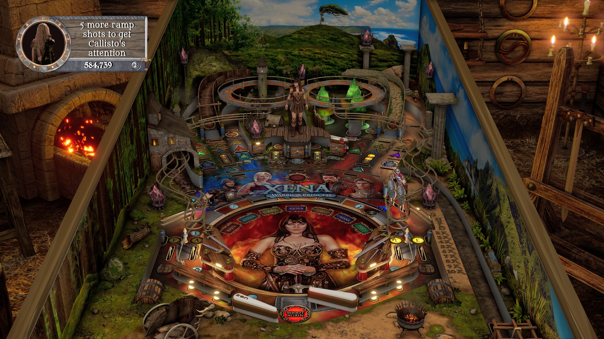 Xena: Warrior Princess Pinball