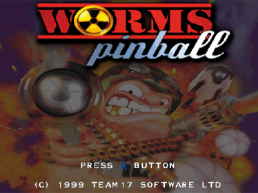 Worms Pinball - Screenshot - Game Title Image