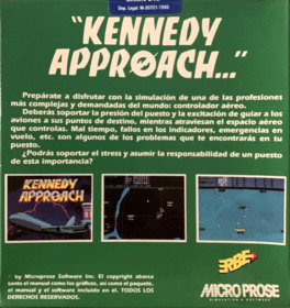 "Kennedy Approach..." - Box - Back
