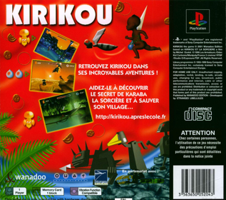 Kirikou - Box - Back Image