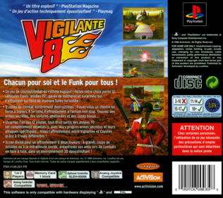 Vigilante 8 - Box - Back