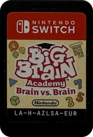 Big Brain Academy: Brain vs. Brain - Cart - Front