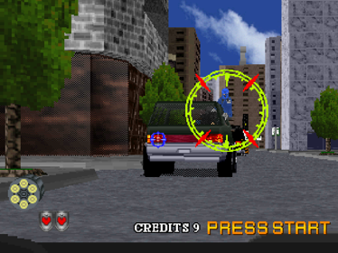 Virtua Cop 2 - Screenshot - Gameplay