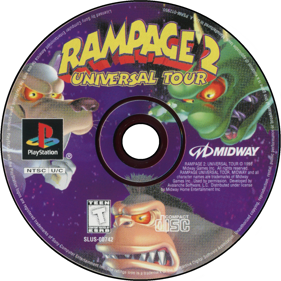 Rampage 2: Universal Tour - Disc Image