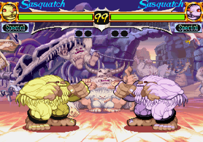 Night Warriors: Darkstalkers' Revenge - Screenshot - Gameplay
