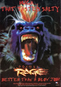 Primal Rage - Advertisement Flyer - Front