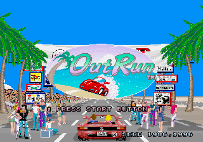 Sega Ages: OutRun - Screenshot - Game Title Image