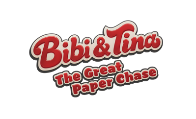 Bibi & Tina: The Great Paper Chase - Clear Logo