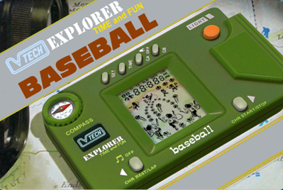 Baseball (Vtech, Explorer Time & Fun) - Box - Front Image