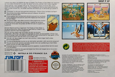 The Pirates of Dark Water - Box - Back