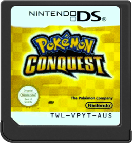 Pokémon Conquest - Cart - Front