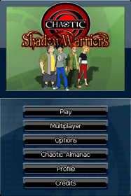 Chaotic: Shadow Warriors - Screenshot - Game Title