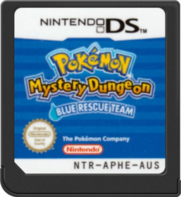 Pokémon Mystery Dungeon: Blue Rescue Team - Cart - Front