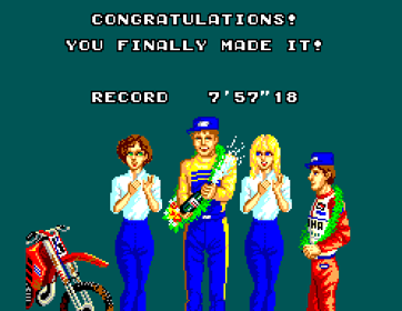 Enduro Racer - Screenshot - High Scores