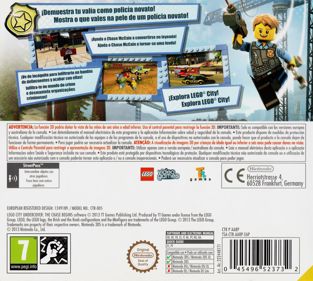 LEGO City Undercover: The Chase Begins - Box - Back