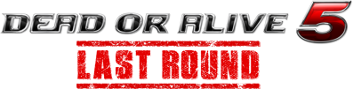 DEAD OR ALIVE 5 Last Round: Core Fighters - Clear Logo