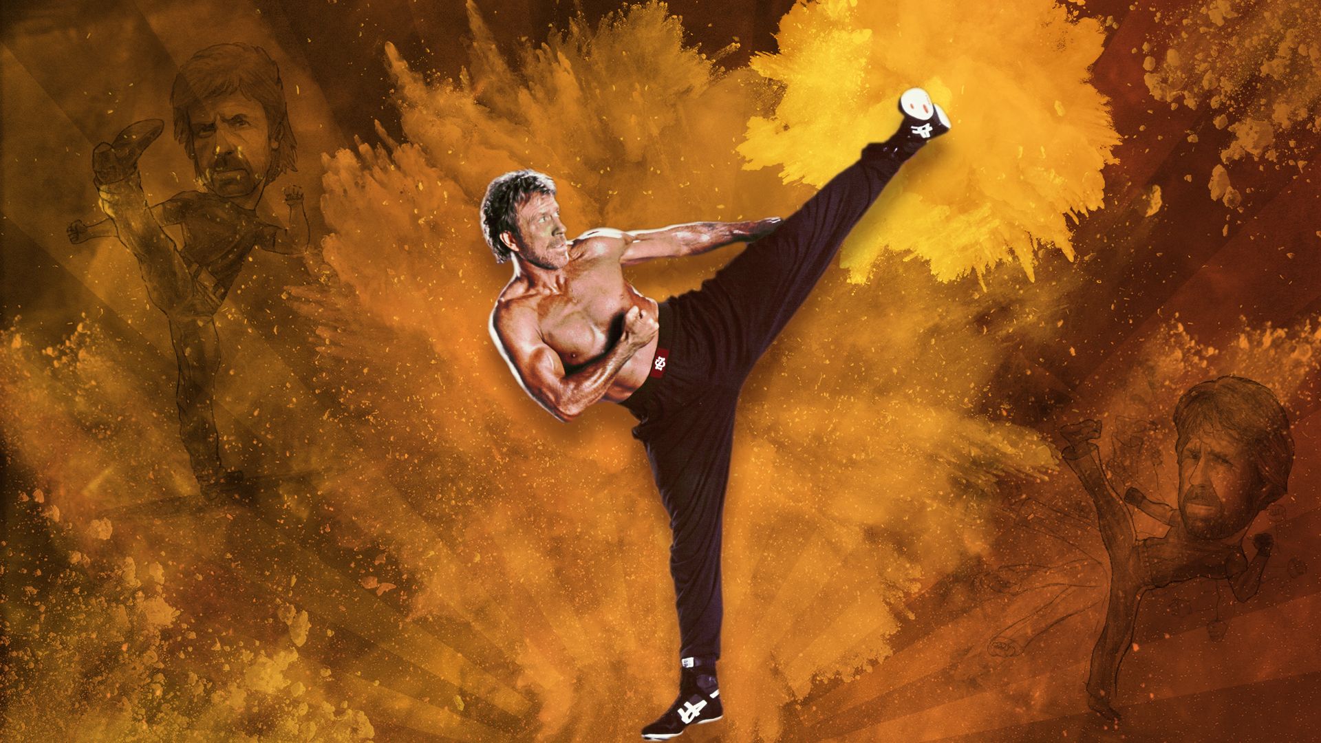 Chuck Norris Superkicks