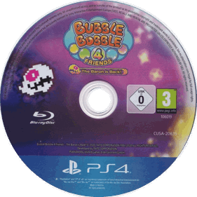 Bubble Bobble 4 Friends: The Baron Is Back! - Disc