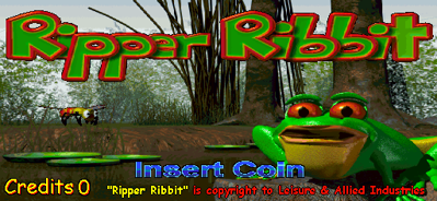 Ripper Ribbit - Screenshot - Game Title