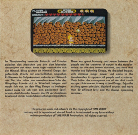 Thunder Boy - Box - Back