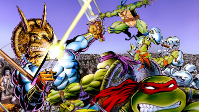 Teenage Mutant Ninja Turtles III: The Manhattan Project - Fanart - Background