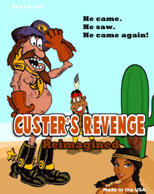 Custer's Revenge: Reimagined - Box - Front