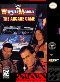 WWF WrestleMania: The Arcade Game - Fanart - Box - Front
