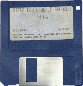 Steve Davis World Snooker - Disc