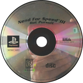 Need for Speed III: Hot Pursuit - Disc Image