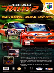 Top Gear Rally 2 - Advertisement Flyer - Front Image