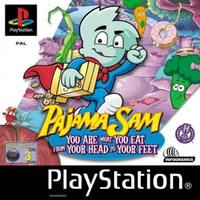 Pajama Sam: You Are what You Eat from Your Head to Your Feet - Box - Front Image