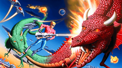 Sega Ages: Space Harrier - Fanart - Background Image