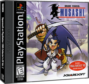 Squaresoft on PlayStation 1998 Collector's CD Vol. 2 - Box - 3D