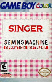 Singer Sewing Machine Operation Software - Box - Front