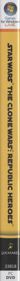 Star Wars: The Clone Wars: Republic Heroes - Box - Spine