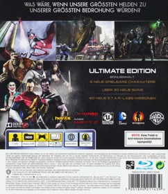 Injustice: Gods Among Us Ultimate Edition - Box - Back