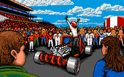 Stunt Car Racer - Screenshot - Gameplay