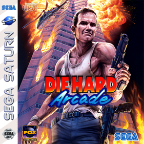 Die Hard Arcade - Fanart - Box - Front
