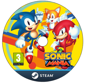 Sonic Mania - Fanart - Disc