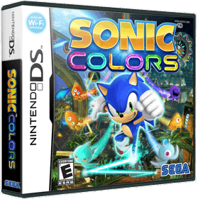 Sonic Colors - Box - 3D Image