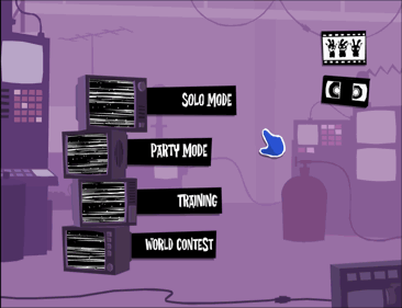 Rayman: Raving Rabbids: TV Party - Screenshot - Game Select