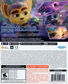 Ratchet & Clank: Rift Apart - Box - Back